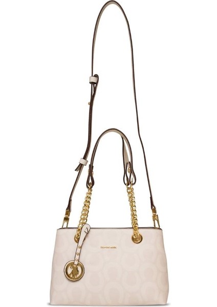 Çapraz Askılı Kadın Çanta Ekru Us25166