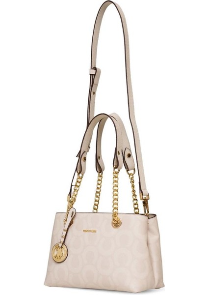 Çapraz Askılı Kadın Çanta Ekru Us25166 modelleri