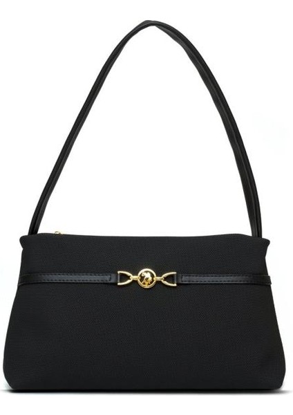 Çapraz Askılı Kadın Çanta Siyah Us25230