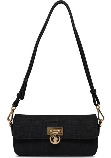 Çapraz Askılı Kadın Çanta Siyah Us25243