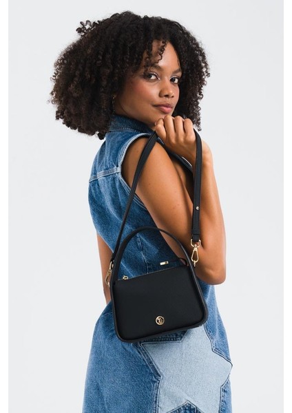 Çapraz Askılı Kadın Çanta Siyah Us25259 fiyatları