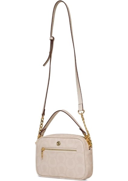 Çapraz Askılı Kadın Çanta Ekru Us25174 modelleri