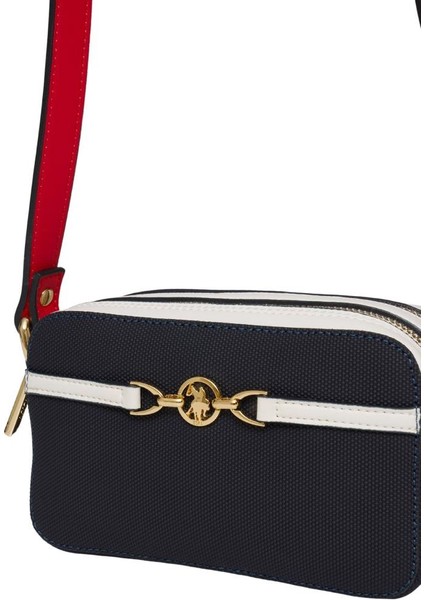 Çapraz Askılı Kadın Çanta Lacivert-Kırmızı-Beyaz Us25232 fiyatları