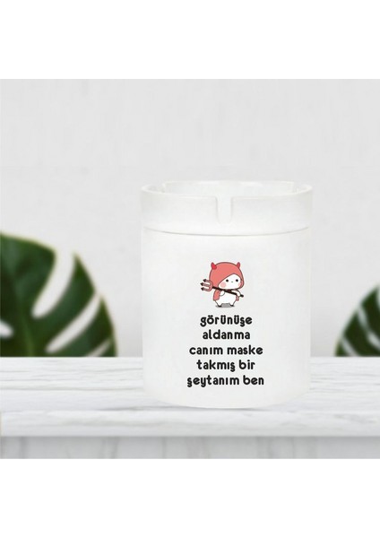 Görünüşe Aldanma Canım Maske...küllük