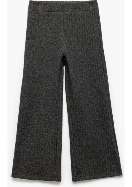 Beli Lastikli Viskon Karışımlı Basic Pantolon