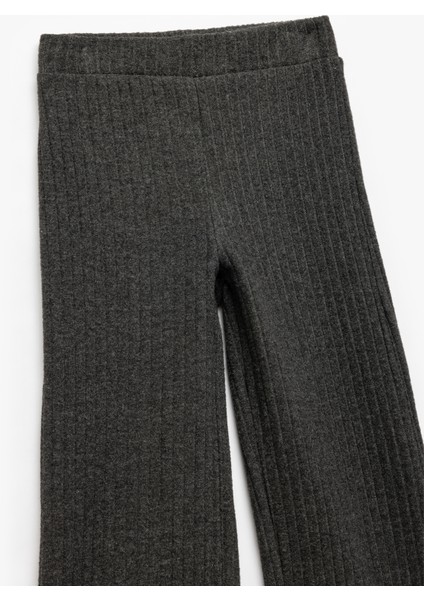 Beli Lastikli Viskon Karışımlı Basic Pantolon modelleri