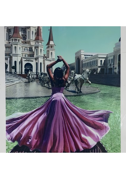 5d Yapışan Boncuk Goblen Mozaik Tablo Pano 40 x 50 cm 77555