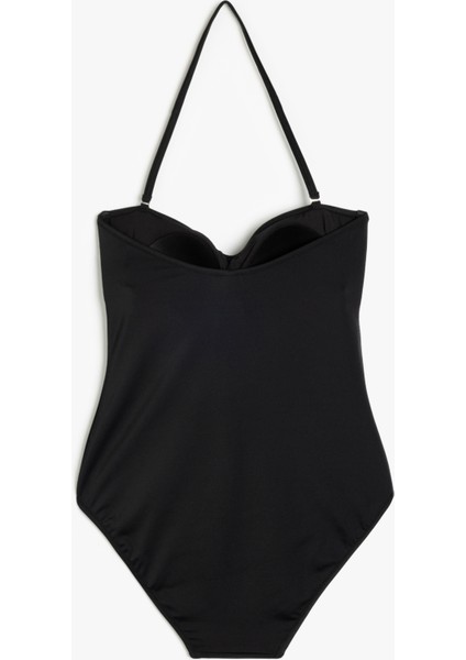 Çıkarılabilir Askı Detaylı Fırfırlı Straplez Mayo fiyatları