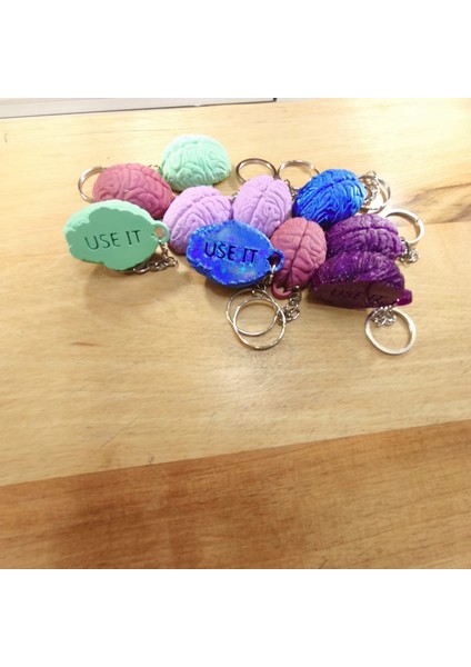 Use It Brain, Beyin Kullan Bunu Anahtarlık modelleri