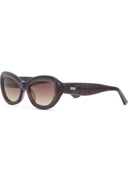 Cr 80060 C3 Cat Eye Kahve Kadın Güneş Gözlüğü