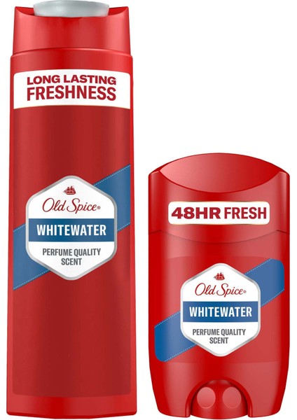 Whitewater Deo Stick 50 ml - Duş Jeli 250 ml Bundle