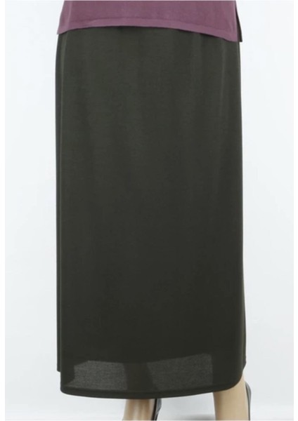 Nergis Astarlı Lastikli Bedenli Çan Etek