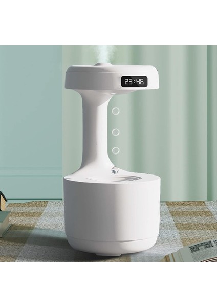 Anti Gravity Su Damlası Hava Nemlendirici, 600ML Anti Yerçekimi Nemlendirici Soğuk Sis Sessiz