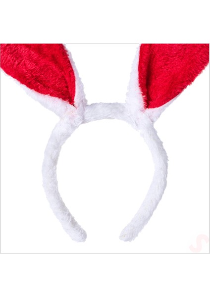 Tavşan Kulağı Pelüş Taç - Kırmızı fırsatları