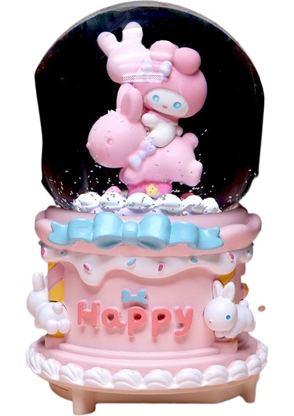 Tatlı Parti Kristal Top Müzik Kutusu Yaratıcı Melodi Gönder Prenses Doğum Günü Hediyesi Dekorasyon Süsleri 15CM (Yurt Dışından)