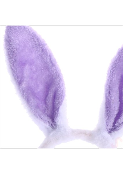 Tavşan Kulağı Pelüş Taç - Lila modelleri