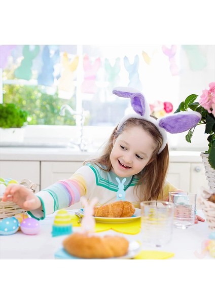 Tavşan Kulağı Pelüş Taç - Lila fırsatları