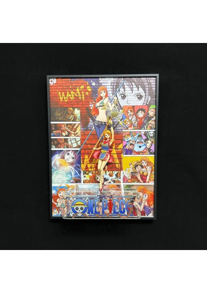 One Piece Serisi Karakterleri Luffy Diorama Süsleri Model Artı Birlikte Boyama (Yurt Dışından)
