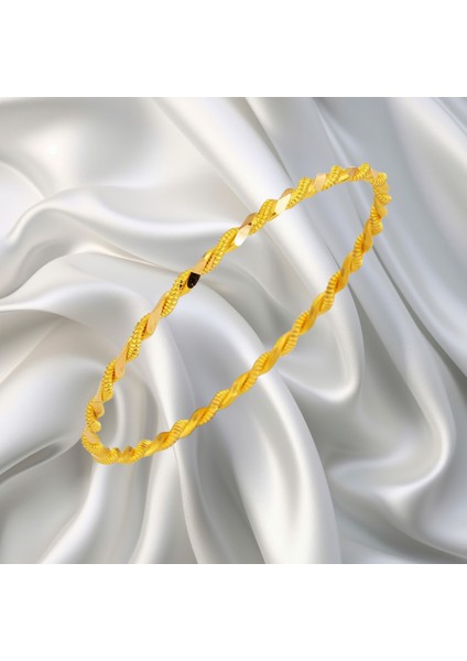 22 Ayar Ikili Burma Bilezik