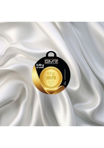 0.50 gr 22 Ayar Gmr Gram Altın