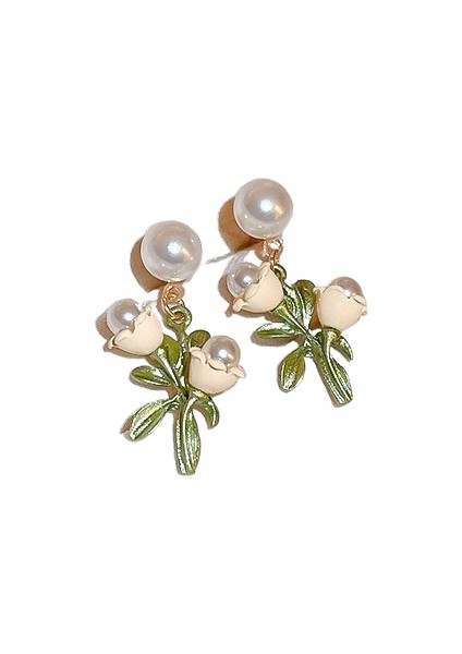 Şık ve Zarif Saplama Küpeler (Yurt Dışından)