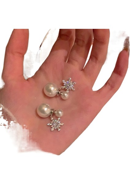 Şık ve Zarif Saplama Küpeler (Yurt Dışından)