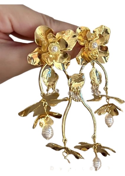 Şık ve Zarif Saplama Küpeler (Yurt Dışından)