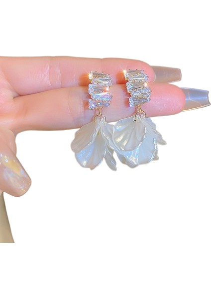 Şık ve Zarif Saplama Küpeler (Yurt Dışından)