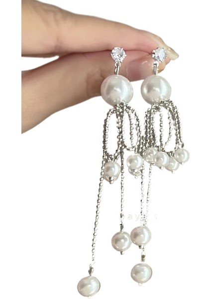 Şık ve Zarif Saplama Küpeler (Yurt Dışından)