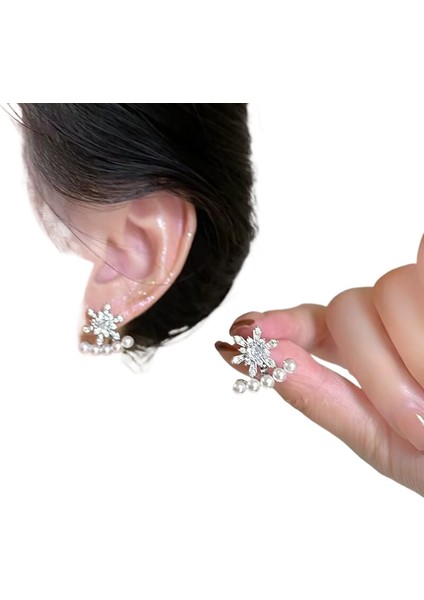 Şık ve Narin Saplama Küpeler (Yurt Dışından)