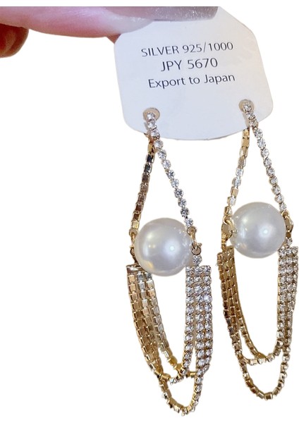 Şık ve Zarif Saplama Küpeler (Yurt Dışından)