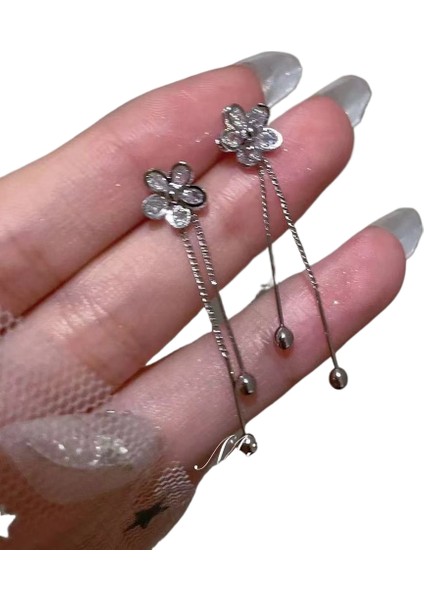 Şık ve Narin Saplama Küpeler (Yurt Dışından)