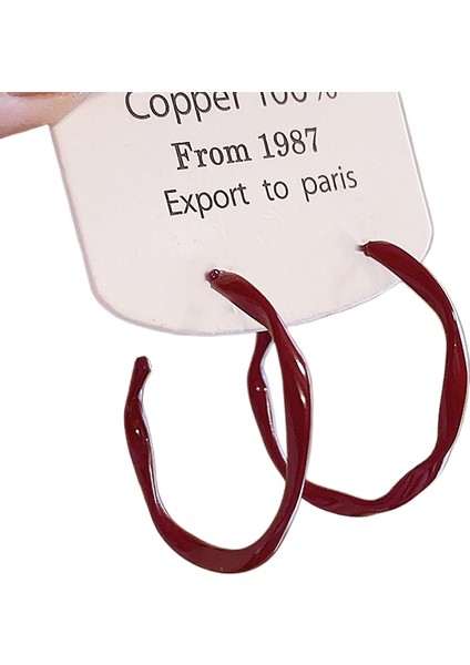 Tatlı ve Taze Kulak Kancası Küpeler (Yurt Dışından)