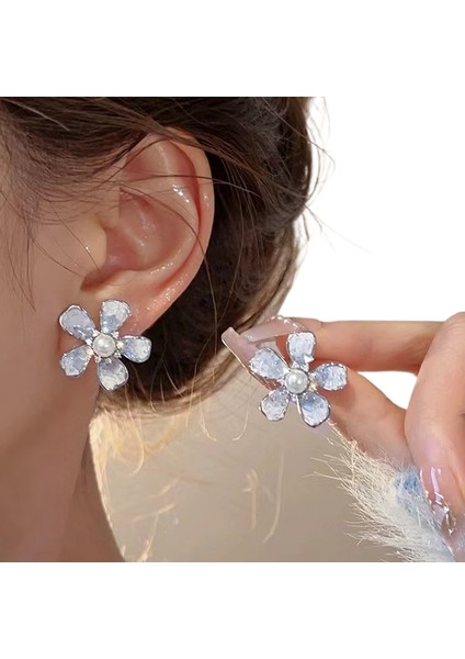 Şık ve Narin Saplama Küpeler (Yurt Dışından)