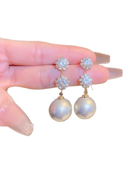 Şık ve Zarif Saplama Küpeler (Yurt Dışından)