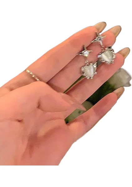 Şık ve Narin Saplama Küpeler (Yurt Dışından)