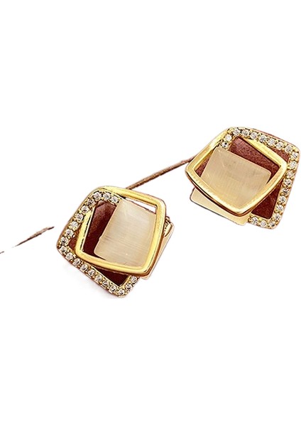 Şık ve Zarif Saplama Küpeler (Yurt Dışından)