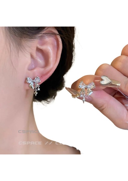 Şık ve Narin Saplama Küpeler (Yurt Dışından)