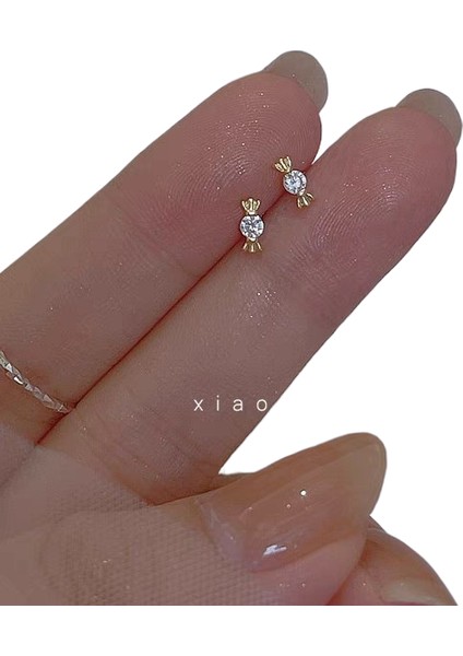 Şık ve Narin Saplama Küpeler (Yurt Dışından)