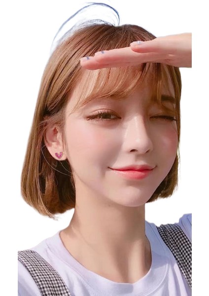 Şık ve Narin Saplama Küpeler (Yurt Dışından)