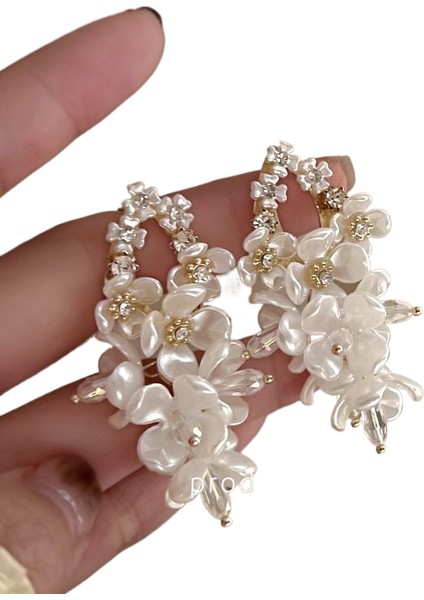 Şık ve Zarif Saplama Küpeler (Yurt Dışından)