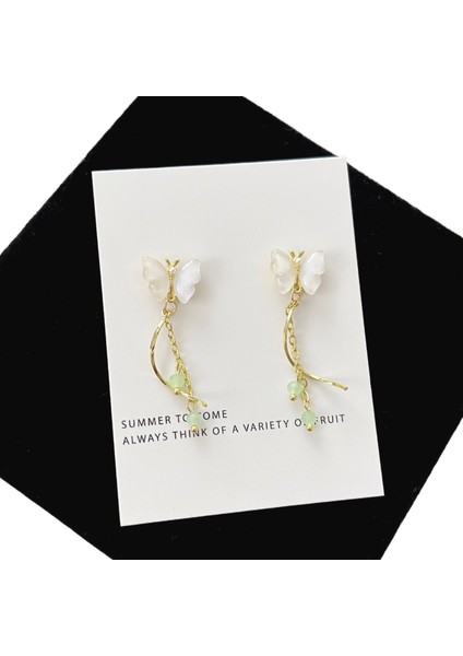 Şık ve Narin Saplama Küpeler (Yurt Dışından)