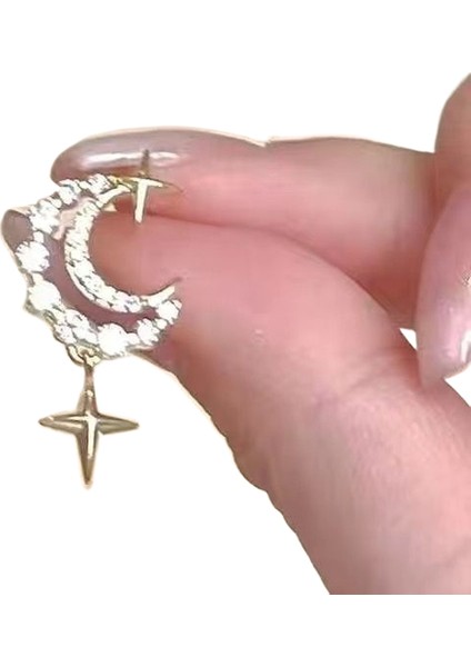 Şık ve Narin Saplama Küpeler (Yurt Dışından)