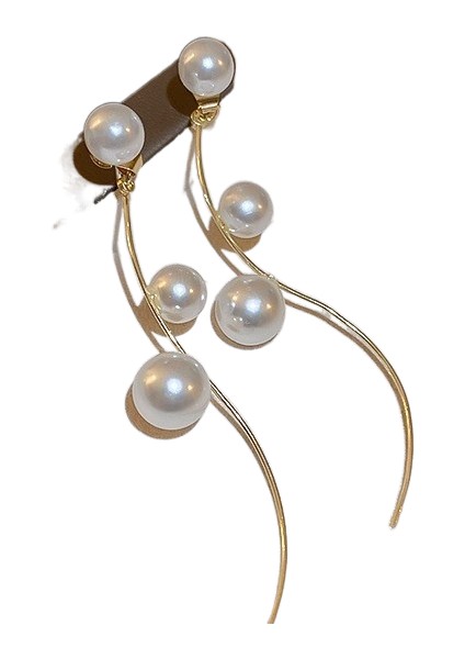 Şık ve Zarif Saplama Küpeler (Yurt Dışından)