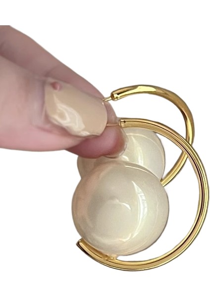 Şık ve Zarif Saplama Küpeler (Yurt Dışından)