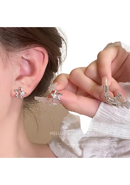 Şık ve Narin Saplama Küpeler (Yurt Dışından)