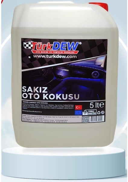 Sakız Çilek Oto Kokusu 5 Litre