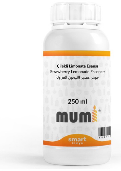 Çilekli Limonata Mum Esansı 250 ml