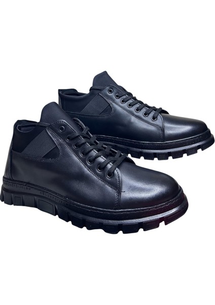 Hance’s Iç Dış Hakiki Deri Kot Keten ve Günlük Kullanıma Uygun Bot