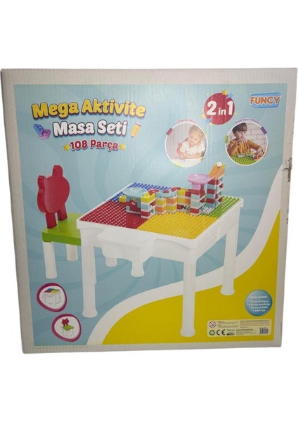 Mega Aktivite Masa Seti 108 Parça